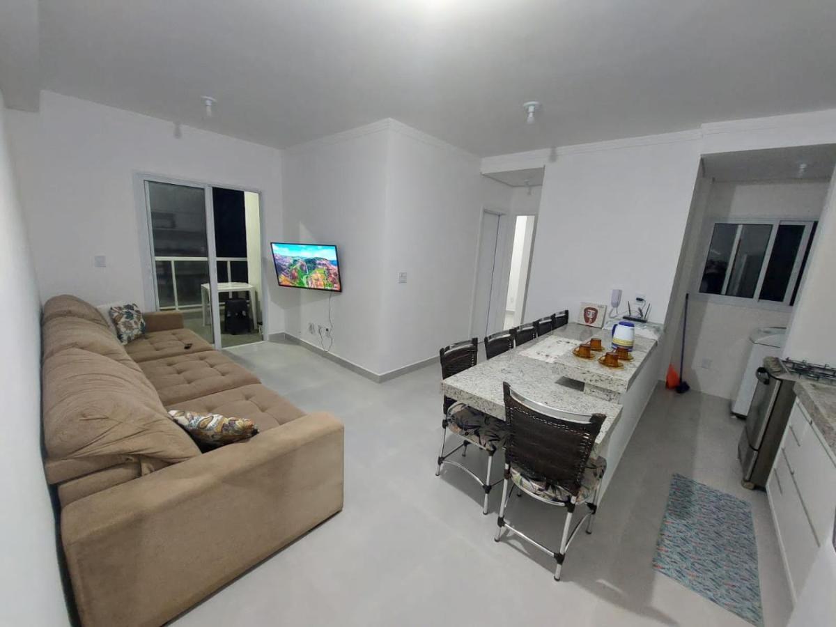 Apartamento Recanto Praia Grande - Mar, Ar, Churrasqueira, Piscina E Sauna Убатуба Экстерьер фото