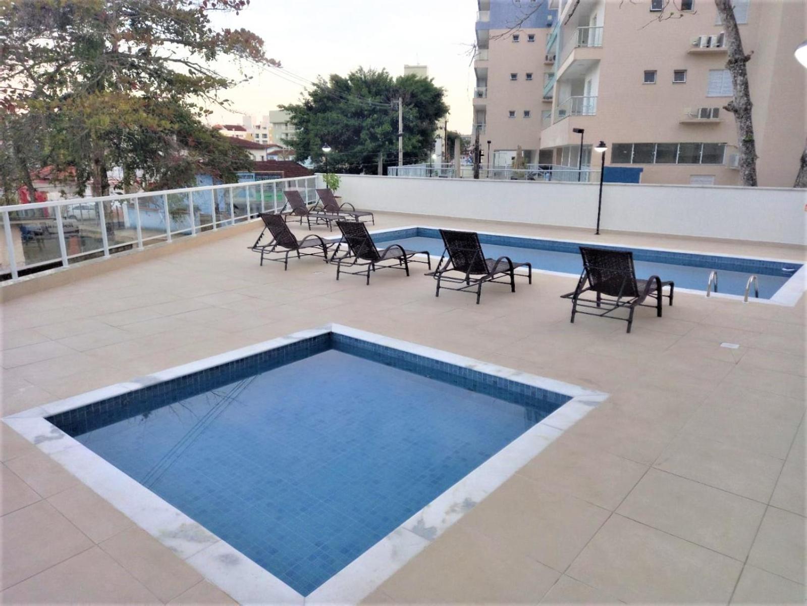 Apartamento Recanto Praia Grande - Mar, Ar, Churrasqueira, Piscina E Sauna Убатуба Экстерьер фото